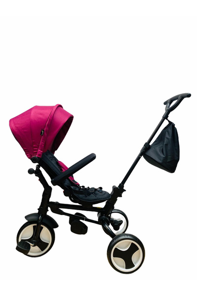 L-Sun Tricicletă pliabilă, reversibilă, poziție de somn, 360 - violet