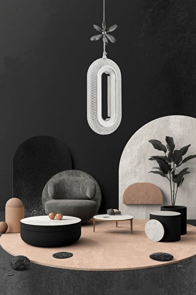 Harnelli 3 Renk Yanabilen Tekli Sarkıt Modern Ledli Avize