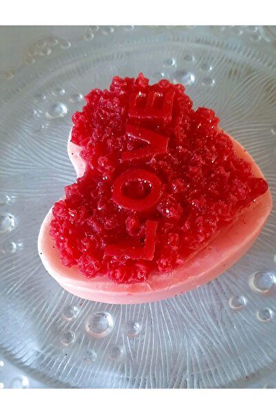 ArtINA esmaraldchic Sapun inima LOVE cu parfum esential trandafiri, cadouri D...