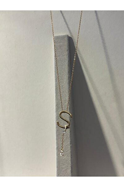 Mİ MİND قلادة حرف أليا S