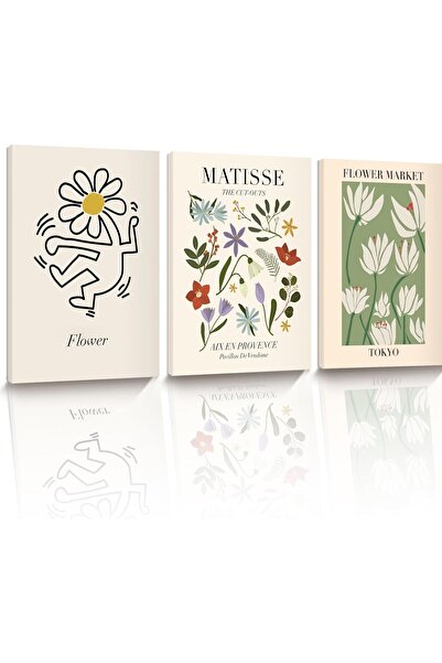 ALAYRA International 30x40cm Multicolor Boho Wall Art, Digital Printed Canvas...