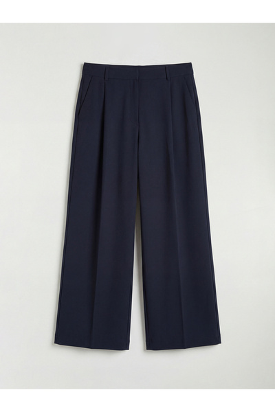 LC Waikiki ΝΕΑ ΣΕΖΟΝΑ ΑΠΟ ΤΗΝ GÜLİS GİYİM: Γυναικείο παντελόνι σε μπλε ναυτικ...