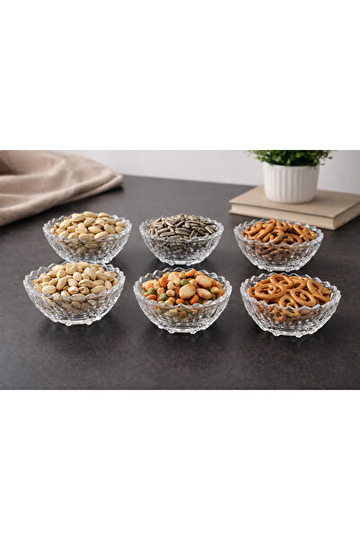 OEM Manisa bowl made of thick glass, 13 cm – Snacks, hazelnuts, pistachios, s...