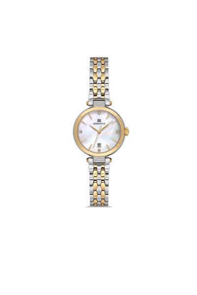 Momentus İçi Taşlı İnce Kordonlu Kadın Kol Saati SS276T 09SG
