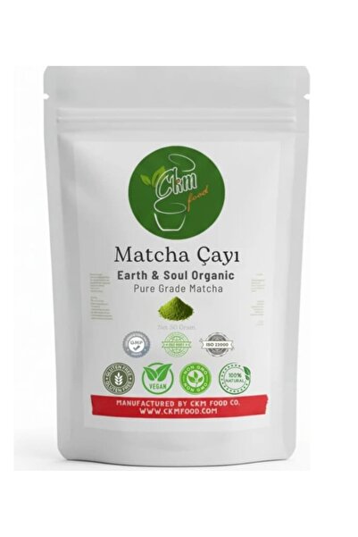 Ckm Food Organic Pure Grade Matcha - Earth & Soul Organic ( 50 Gram )