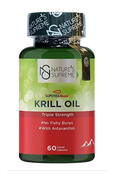 Nature's Supreme Krill Oil 60 Kapsül