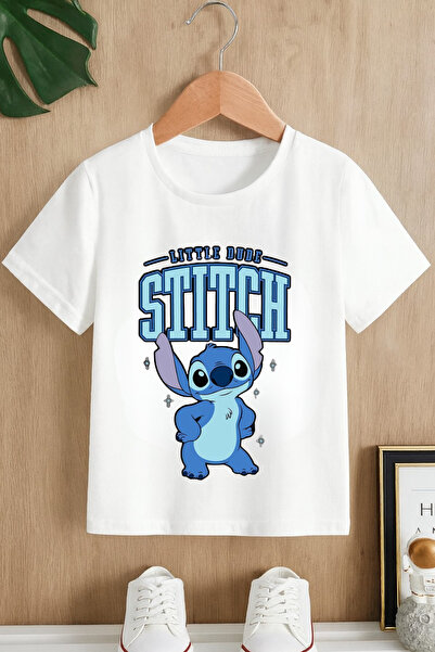 MECH BUTİK Stic Печатна черно-бяла дамска и мъжка тениска