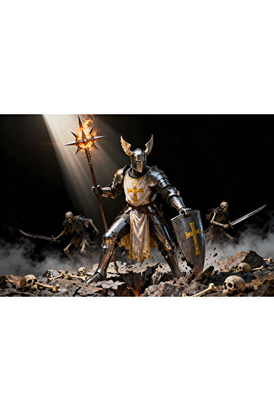 VeliumCraft Tablou Canvas Aurelius Magnus "Holy Maul", 90 x 60 cm, colectia V...