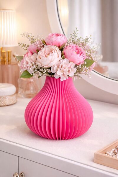 micreative3d Dekoratif Vazo - Zarif & Hafif Tasarım