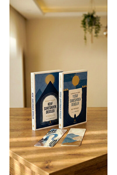 Tahlil Yayınları Kehf & Yusuf Suresinden Dersler Kitap Seti + Hediye Özel Tas...