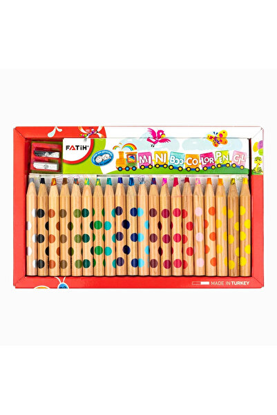 Fatih MİNİBOO 20 RENK YARIM BOY NATUREL KURU BOYA