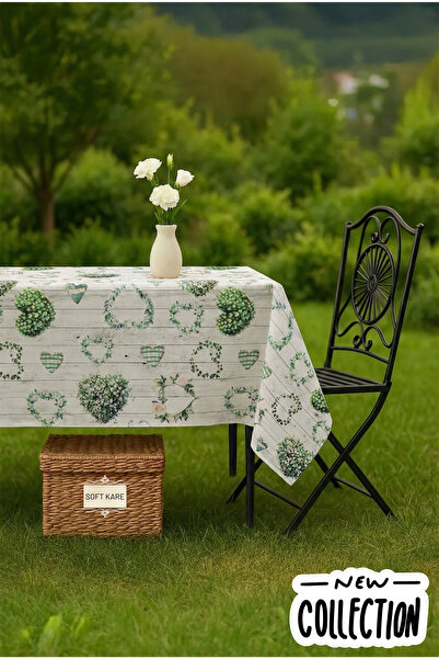 Soft Kare PVC vlakna stolnjak – Obrisati, vodootporan, moderan obrazac, za ku...