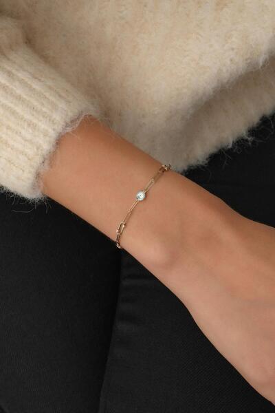 Arpaş 14 Ayar Nazar Altın Ataç Bileklik