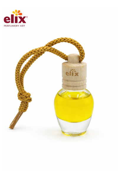 Elix معطر جو معلق للسيارة برائحة الليمون، خالٍ من الكحول، مقاوم للانسكاب، منا...
