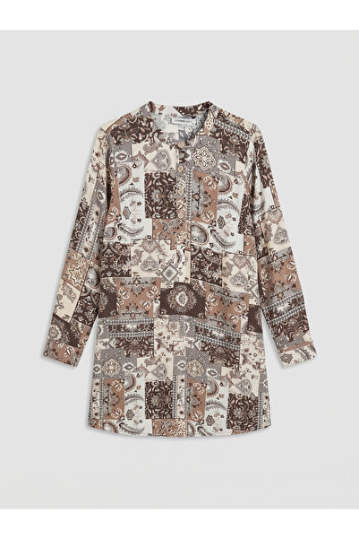 LC Waikiki تونيك نسائي مطرز بياقة روبا من UZG STORE للنساء الأنيقات