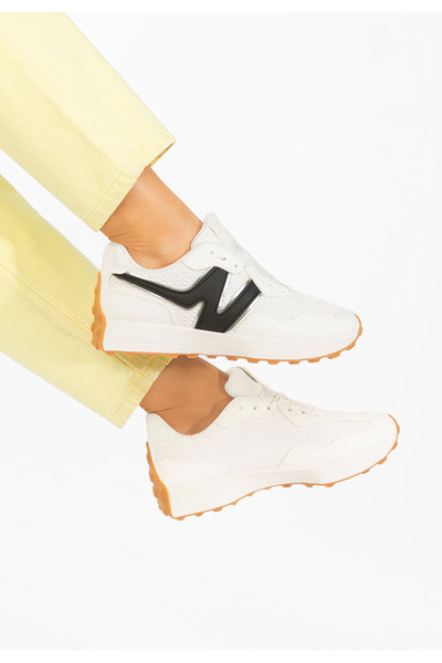 B T Shoes Sneakers dama Arkana V2 albi