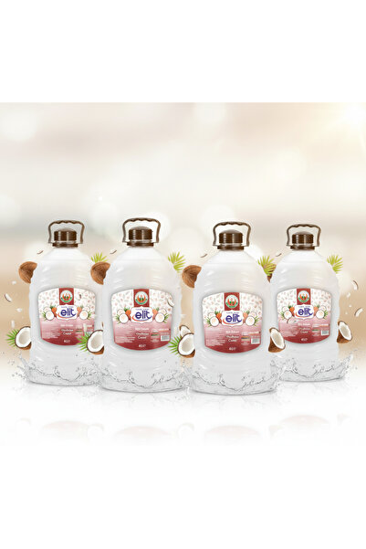Elit Liquid Soap Coconut 4 Lt 4 Pcs