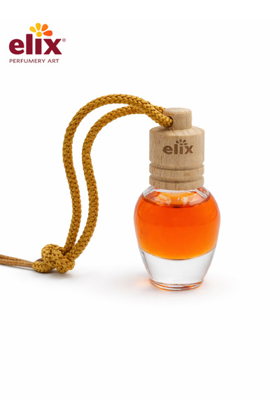 Elix معطر جو معلق للسيارة برائحة الفانيليا، خالٍ من الكحول، مقاوم للانسكاب، م...