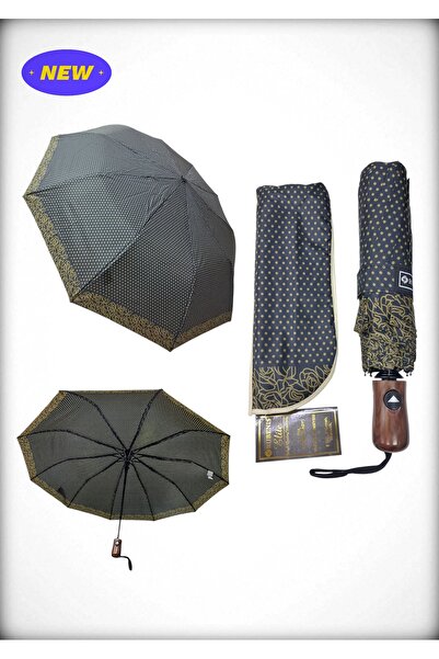 Rubenis 10 Telli 3 Kırmalı Su Tutmaz Hafif Ama Güçlü Modern Tasarım Lüx Şemsiye