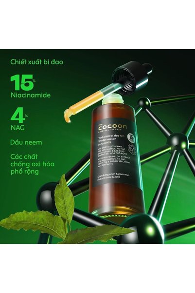 The Cocoon Original Vietnam N15 Acne Serum with Winter Pumpkin