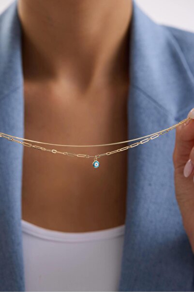 Arpaş 14 Ayar Altın Nazar Bileklik