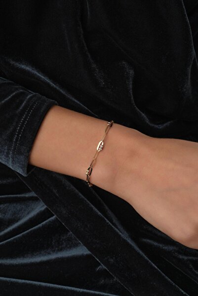 Arpaş 14 Ayar Dorikalı Altın Ataç Bileklik