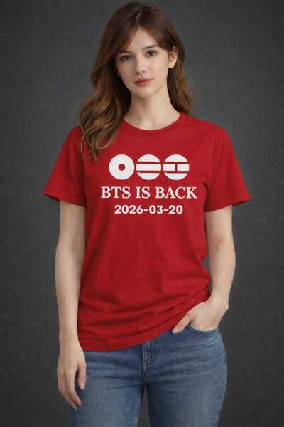 puolikuu Tricou oversize imprimat Arirang World Tour BTS