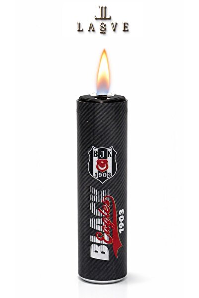 Beşiktaş 2026 YENİ SEZON LİSANSLI METAL ÇAKMAK ERGONOMİK TAŞLI KILIFLI