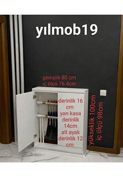 yılmob19 Boru gizleme dolabı 80*100