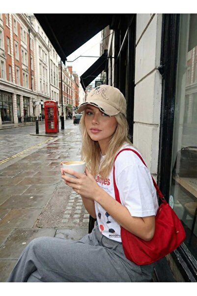 LAGRANZE Unisex Vintage Καπέλο Μπέιζμπολ με Λογότυπο M – Με Παλαιωμένη Λεπτομ...