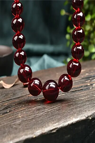 Hyd Kehribar Kolye Orijinal Doğal Boncuklarıyla Dikkat Çeken Tasarım