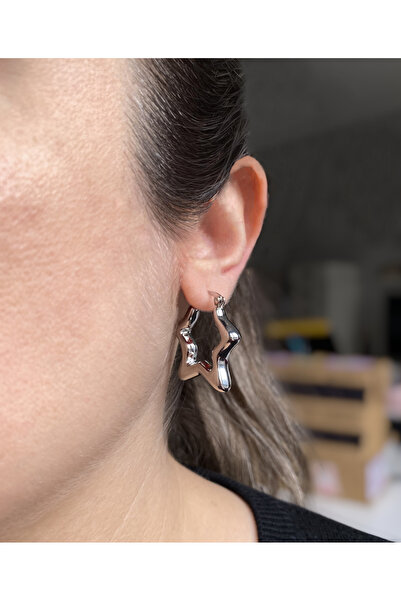 GOX منحني نجمة هوب القرط