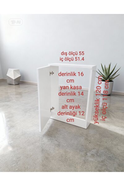 yılmob19 Boru gizleme dolabı 55*120