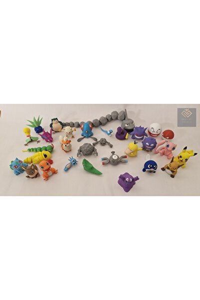 saha3d sıradışı tasarımlar 30'lu Pokemon seti