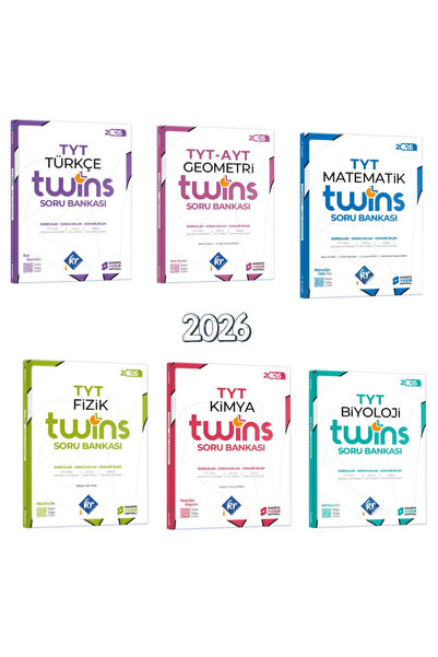 Krallar Karması 2026 TYT Twins Türkçe Matematik Geometri ve Fizik Kimya Biyol...