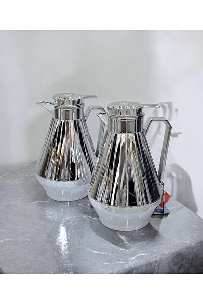 Rwafd Rema Aether 1 Liter Silver Thermos Set