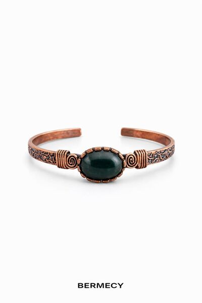 Bermecy Copper Knot |   Copper Bracelet Pure 100% Magnetic Field Shielding Wo...