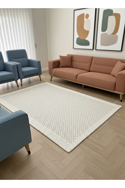 ALLGELSİN غطاء سجاد مرن من البوليستر، ناعم الملمس وقابل للغسل، غطاء حماية 4 م...