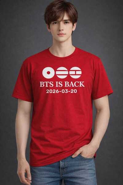 puolikuu Tricou oversize imprimat Arirang World Tour BTS