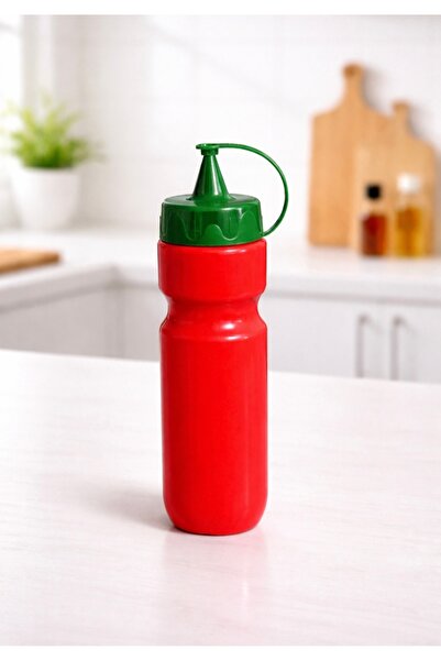 ValoriaHome 660 ml Sıkılabilir Sosluk Şişe – Kapaklı Pratik Hardal Ketçap May...