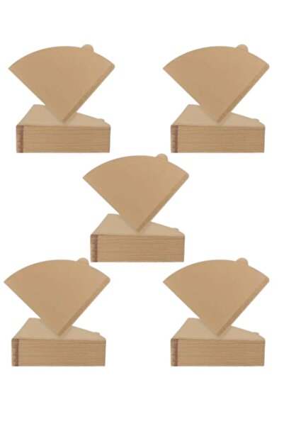 rank V60 Paper Coffee Filters Size 02, 500 Pieces Brown