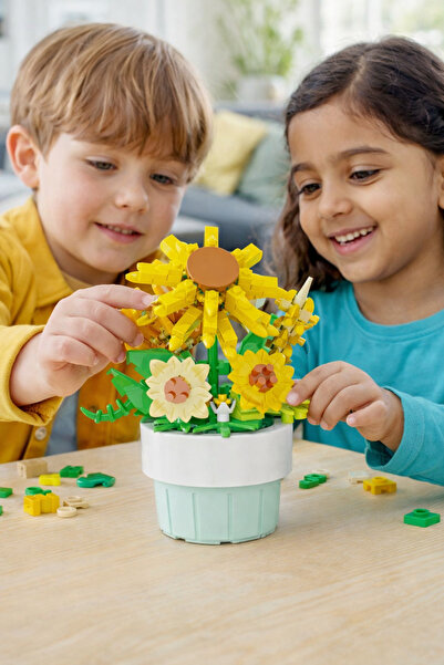 ÖZDEMİR OYUNCAK Küçük Eller, Büyük Tasarımlar: Bloklarla Çiçek Bahçesi