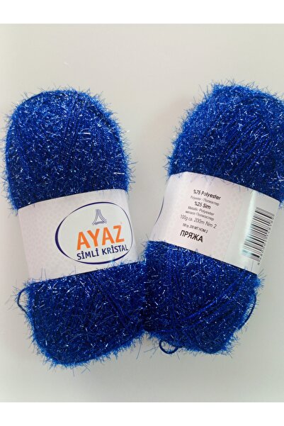 Ayaz SİMLİ KRİSTAL ÖRGÜ VE PATİK İP 2 ADET FİYATIDIR