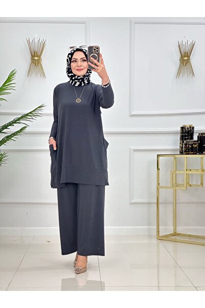 Summer Store Almina Tunic Pants Double Hijab Set