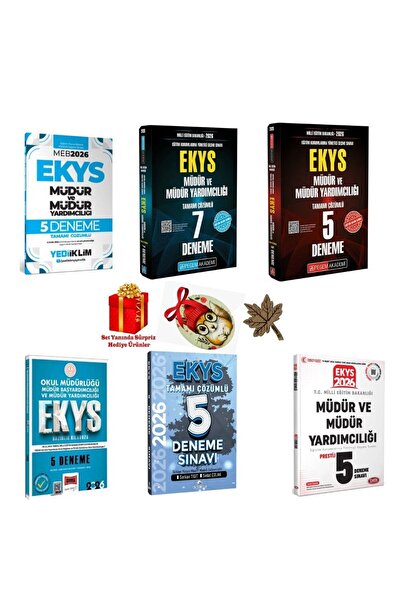 Yediiklim Yayınları 2026 MEB EKYS Müdür ve Müdür Yardımcılığı Süper Kazandıra...