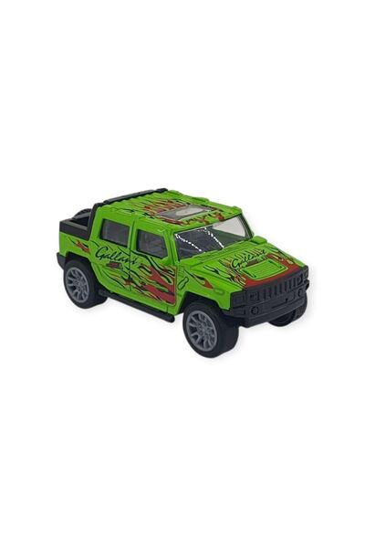 BUDİ HOME سيارة تشييك بيراك المعدنية -K137A7 - خضراء