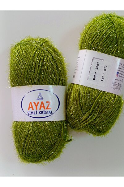 Ayaz SİMLİ KRİSTAL ÖRGÜ VE PATİK İP 2 ADET FİYATIDIR