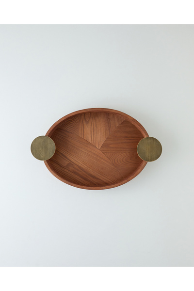 ozbience Şık Dekoratif Tepsi 68x35x6 cm, Zarif ve Kullanışlı Tasarım