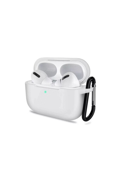 BASİAS Airpodss Pro 3 (2025) Earphone Compatible Silicone Case + Hook