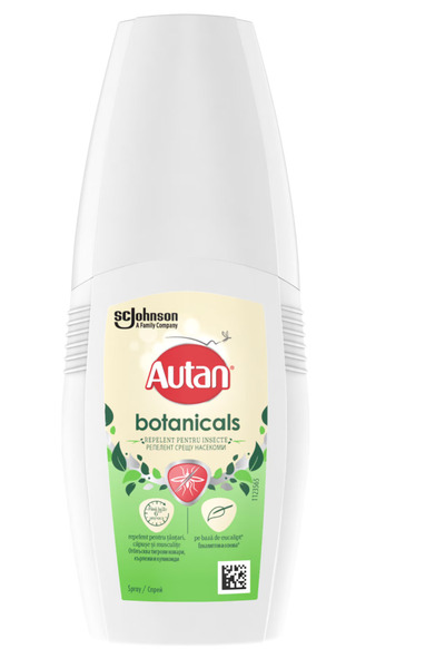 Autan Lotiune anti-intepaturi insecte Botanicals, cu pulverizator, 100 ml